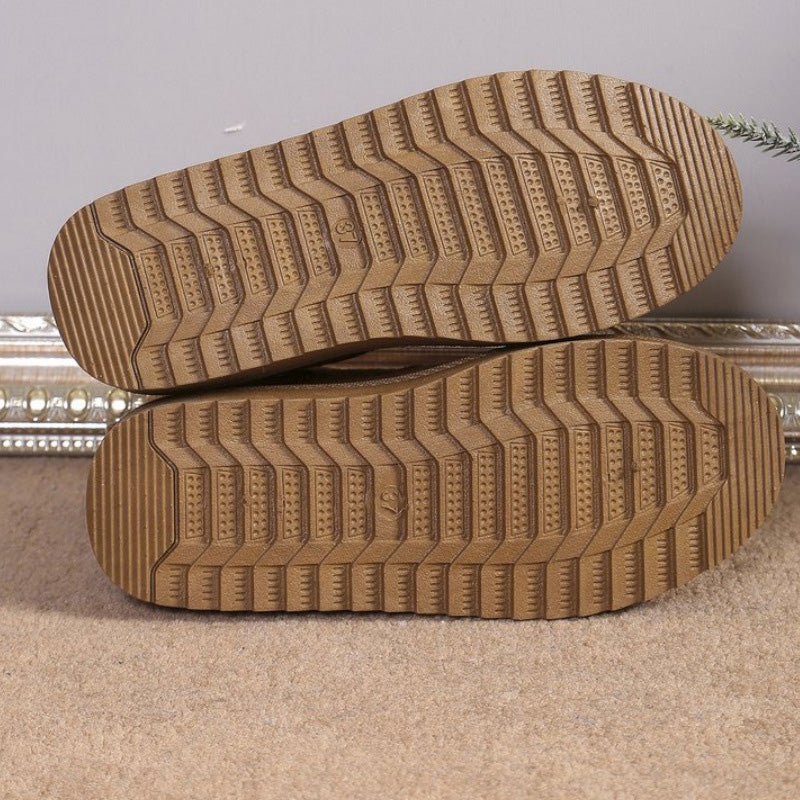 🥾Warme Schneestiefeletten mit dicker Sohle für Damen🎁