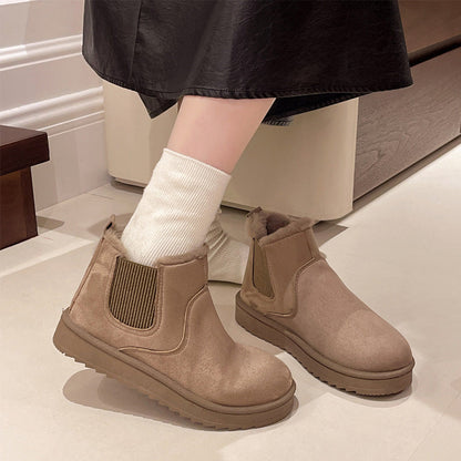 🥾Warme Schneestiefeletten mit dicker Sohle für Damen🎁
