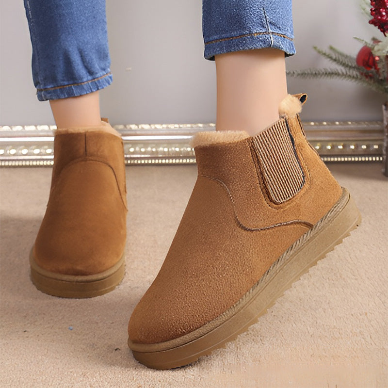 🥾Warme Schneestiefeletten mit dicker Sohle für Damen🎁