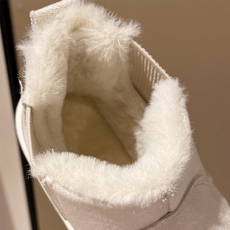🥾Warme Schneestiefeletten mit dicker Sohle für Damen🎁