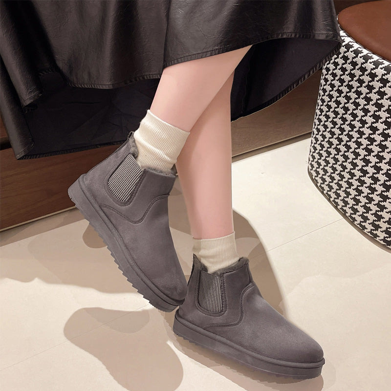 🥾Warme Schneestiefeletten mit dicker Sohle für Damen🎁