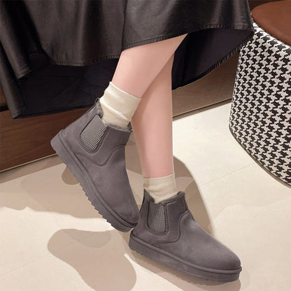 🥾Warme Schneestiefeletten mit dicker Sohle für Damen🎁