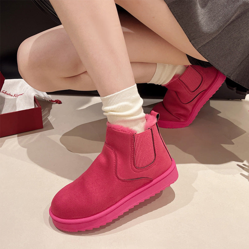 🥾Warme Schneestiefeletten mit dicker Sohle für Damen🎁