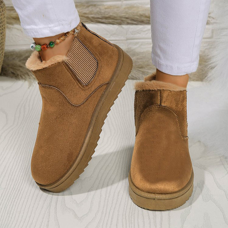 🥾Warme Schneestiefeletten mit dicker Sohle für Damen🎁