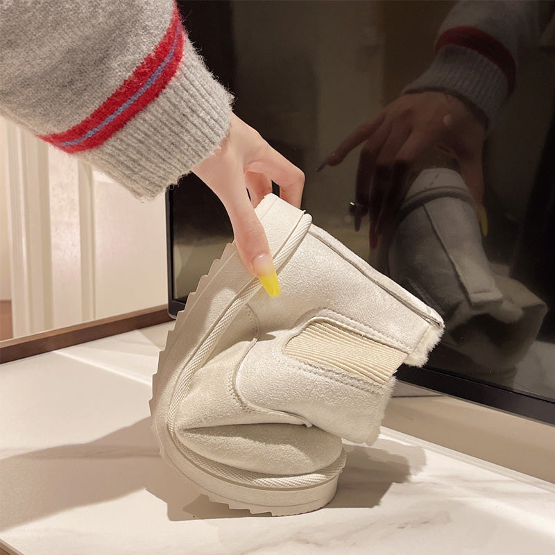 🥾Warme Schneestiefeletten mit dicker Sohle für Damen🎁