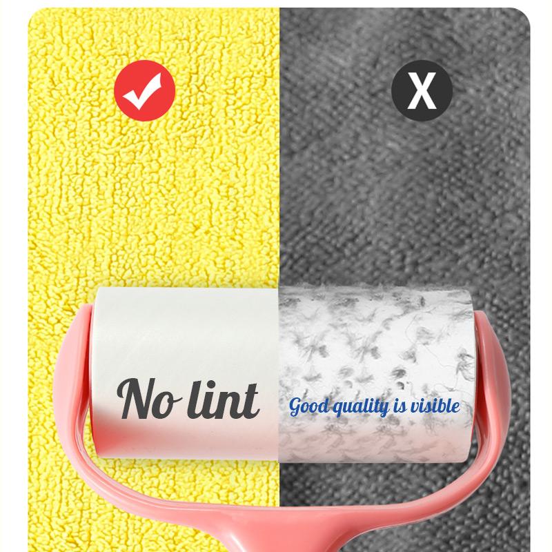 Doppelseitiges saugfähiges Handtuch aus Mikrofaser