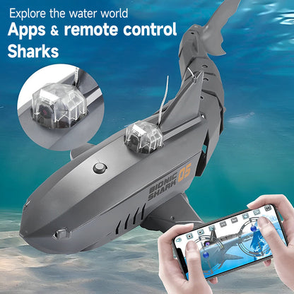 🦈📸 2,4G Funksteuerung Unterwasser-Hai-Kamera-Drohne | Einfache Bedienung, Top Bildqualität + Kostenloser Versand🔥