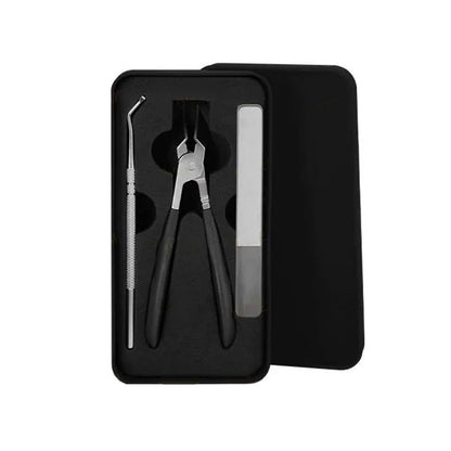 🔥HEIßER SALE 50 % RABATT🥰Anti-Splash 25 ° Slant Edge Nagel Clipper 3-teiliges Set