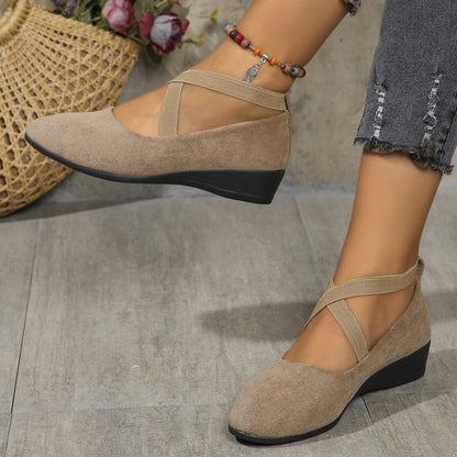 ✨Bequeme, leichte, rutschfeste und atmungsaktive Schuhe mit flacher Fußgewölbeunterstützung für Damen