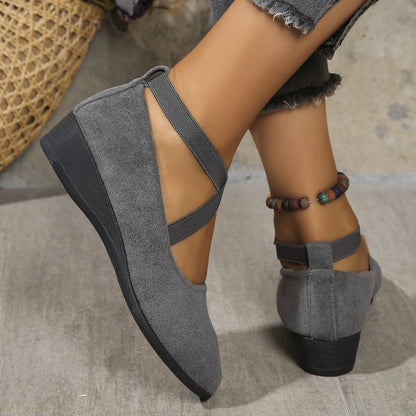 ✨Bequeme, leichte, rutschfeste und atmungsaktive Schuhe mit flacher Fußgewölbeunterstützung für Damen