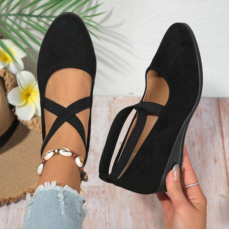 ✨Bequeme, leichte, rutschfeste und atmungsaktive Schuhe mit flacher Fußgewölbeunterstützung für Damen