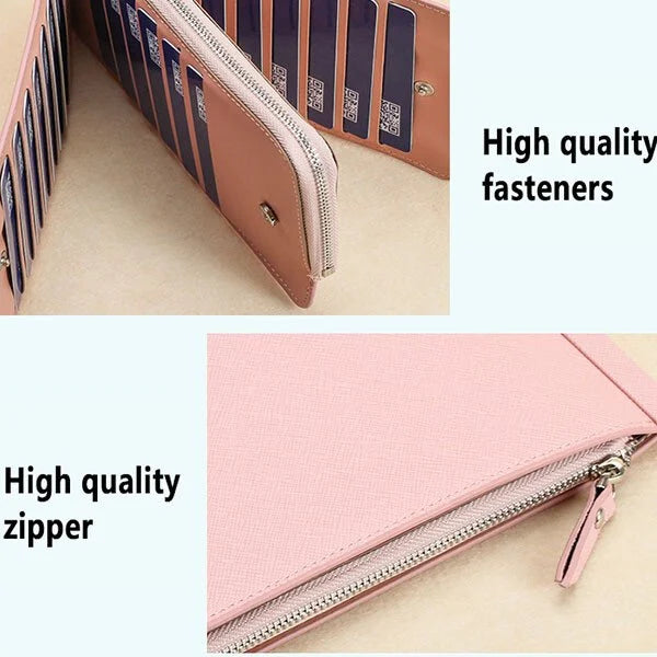 🔥Multifunktionale lange Brieftasche - Geeignet für Männer und Frauen