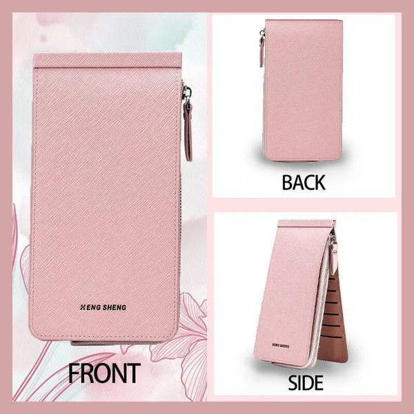 🔥Multifunktionale lange Brieftasche - Geeignet für Männer und Frauen