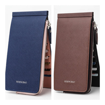 🔥Multifunktionale lange Brieftasche - Geeignet für Männer und Frauen