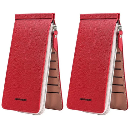 🔥Multifunktionale lange Brieftasche - Geeignet für Männer und Frauen