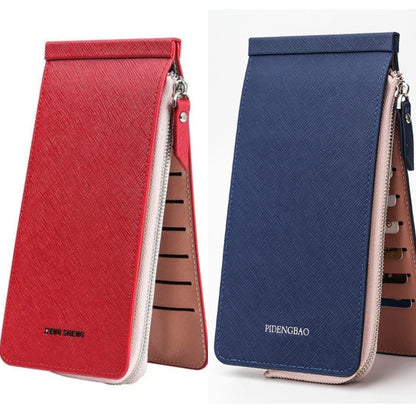 🔥Multifunktionale lange Brieftasche - Geeignet für Männer und Frauen