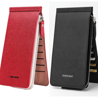 🔥Multifunktionale lange Brieftasche - Geeignet für Männer und Frauen