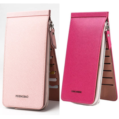 🔥Multifunktionale lange Brieftasche - Geeignet für Männer und Frauen