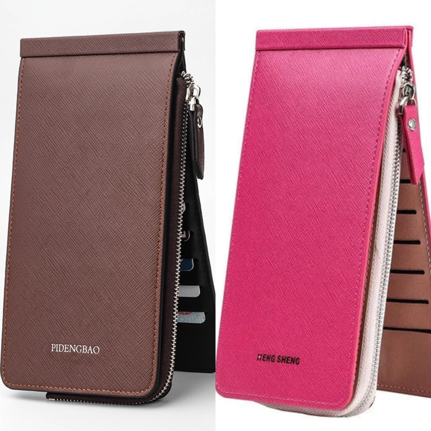 🔥Multifunktionale lange Brieftasche - Geeignet für Männer und Frauen