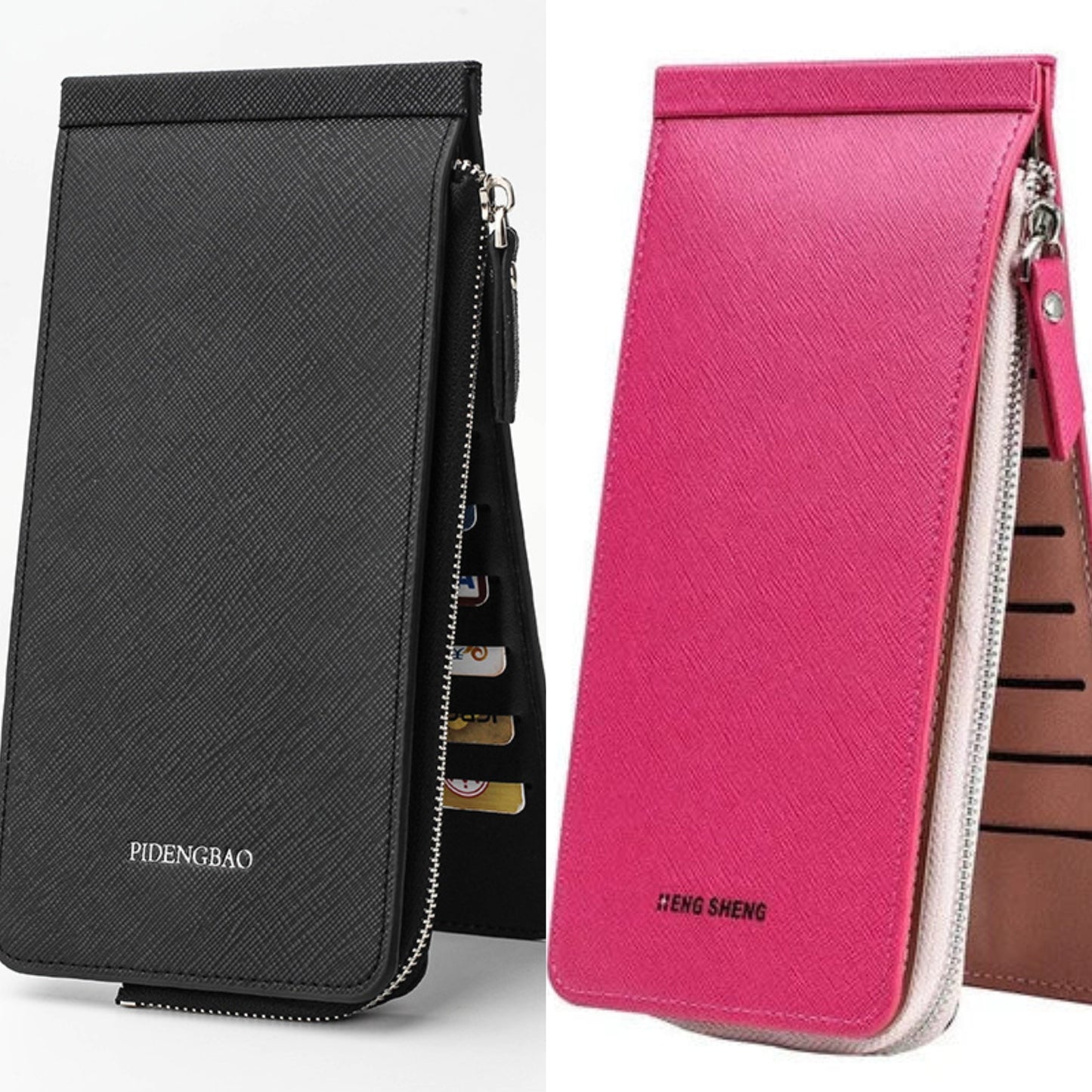 🔥Multifunktionale lange Brieftasche - Geeignet für Männer und Frauen