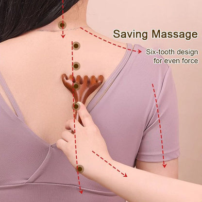 🥳HEISSER SALE 2026🥳💞50.000+ VERKAUFT!👵  Massagekamm – Verspannungen lösen & Haarwachstum fördern🧘✨