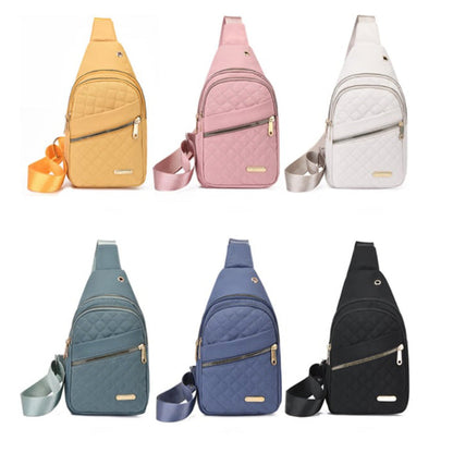 ⏳Begrenzte Zeit 50% Rabatt💥 Leichte Metall-Brusttasche mit Reißverschluss und Kabeldurchführung – Exquisites Geschenk ✨🎁