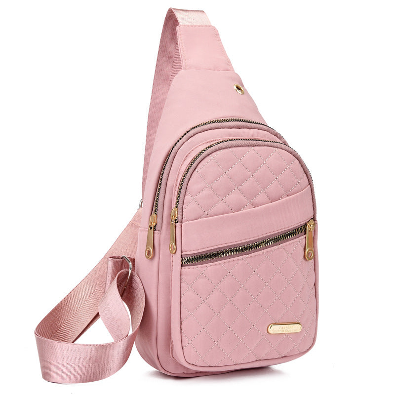 ⏳Begrenzte Zeit 50% Rabatt💥 Leichte Metall-Brusttasche mit Reißverschluss und Kabeldurchführung – Exquisites Geschenk ✨🎁