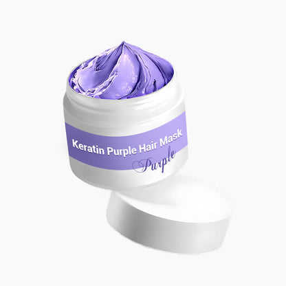✨Begrenzte Zeit: Kaufen Sie 3, erhalten Sie 2 gratis✨🧴💛 Keratin Lila Haarmaske & Lass die Haare im Wind wehen
