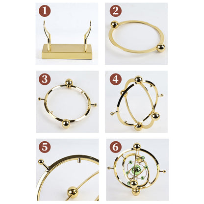 ⏳Begrenzte Zeit 50% Rabatt💥Pendel mit ewiger Bewegung im Himmelsorbit – Kreative rotierende Dekoration für Zuhause