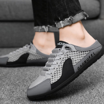 🔥 Frühlingsangebot 50 % Rabatt! 👟Atmungsaktive Mesh-Hausschuhe für Herren