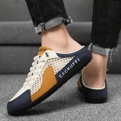 🔥 Frühlingsangebot 50 % Rabatt! 👟Atmungsaktive Mesh-Hausschuhe für Herren