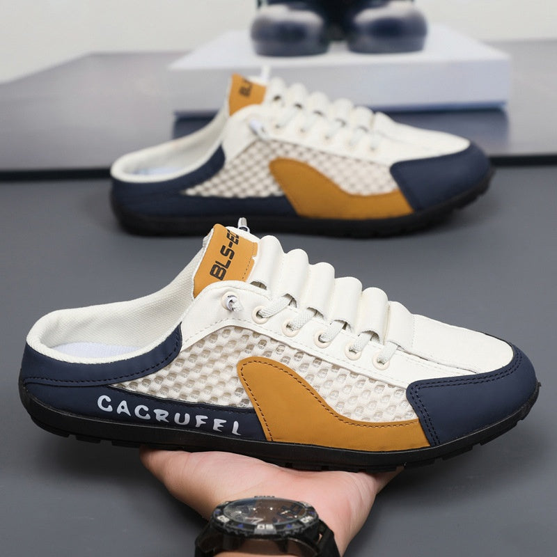 🔥 Frühlingsangebot 50 % Rabatt! 👟Atmungsaktive Mesh-Hausschuhe für Herren