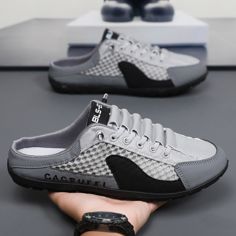 🔥 Frühlingsangebot 50 % Rabatt! 👟Atmungsaktive Mesh-Hausschuhe für Herren