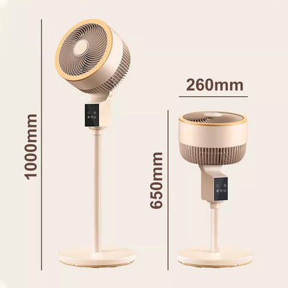 🎊Sommeraktion: 50 % Rabatt und versandkostenfrei🌀✨Motor Standventilator, 20dB sehr leiser Ventilator, 30m Wurfweite, 2465m³/h Luftvolumen, Fan mit Fernbedienung & Kühlung
