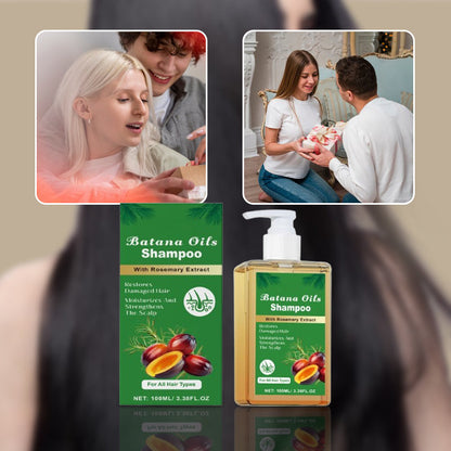 🌸3 kaufen2 gratis👧✨Batana Öl Shampoo mit Rosmarin-Extrakt