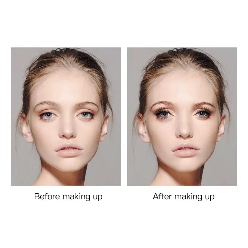💕💦Langanhaltende wasserfeste Doppel-Mascara, ganztägig perfekte Wimpernpracht ohne