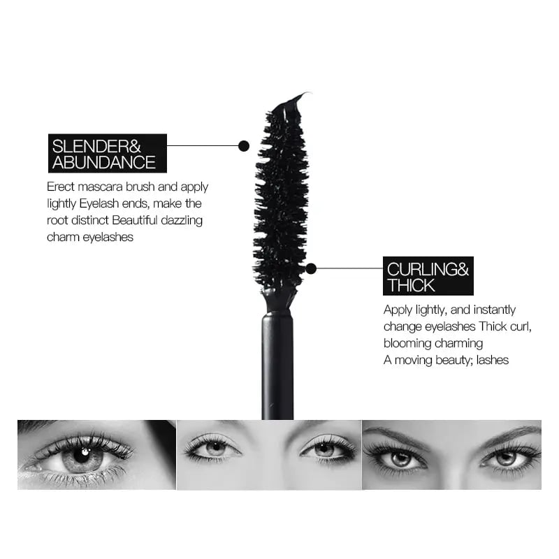 💕💦Langanhaltende wasserfeste Doppel-Mascara, ganztägig perfekte Wimpernpracht ohne