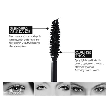 💕💦Langanhaltende wasserfeste Doppel-Mascara, ganztägig perfekte Wimpernpracht ohne