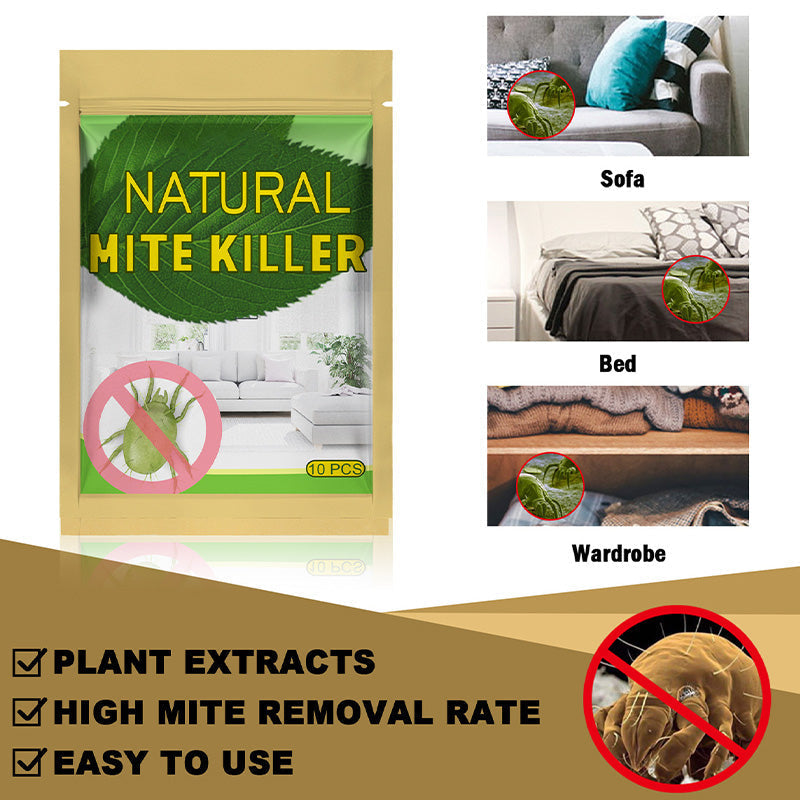 🧴🔥 HEISSER VERKAUF! Natürliches Milbenbekämpfungssäckchen – Pflanzlich, geruchsneutral & langanhaltend – Perfekt für Matratze, Sofa, Teppich & Kleiderschrank – Schützt Allergiker & Haushalt ✨