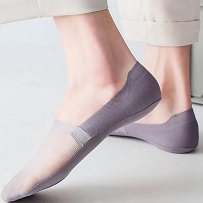 🧦5 Paar Ice Silk No-Show Socken Set