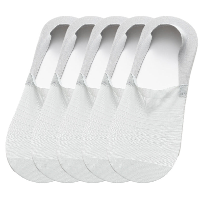 🧦5 Paar Ice Silk No-Show Socken Set