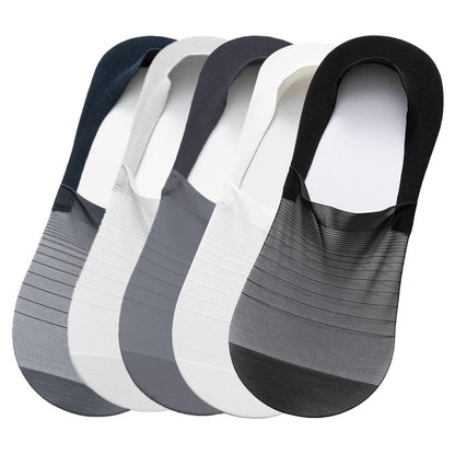🧦5 Paar Ice Silk No-Show Socken Set