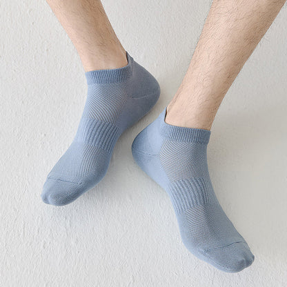 Anti-Geruchs-Socken für Herren, atmungsaktiv, niedrig geschnitten