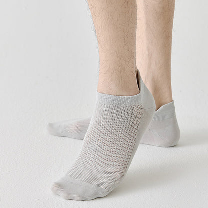 Anti-Geruchs-Socken für Herren, atmungsaktiv, niedrig geschnitten