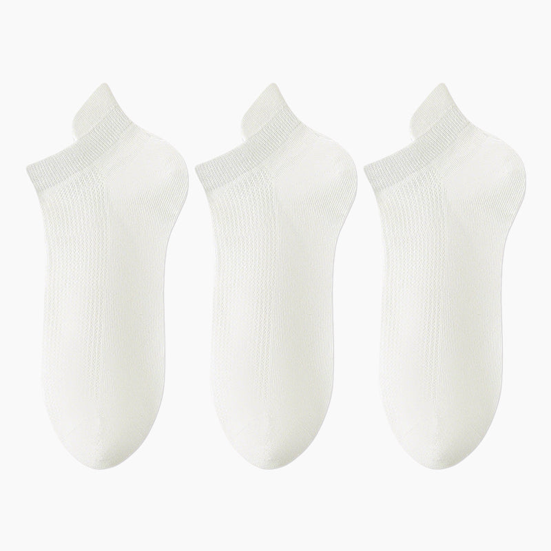 Anti-Geruchs-Socken für Herren, atmungsaktiv, niedrig geschnitten