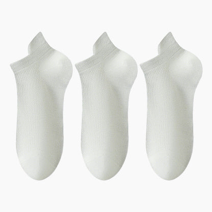 Anti-Geruchs-Socken für Herren, atmungsaktiv, niedrig geschnitten