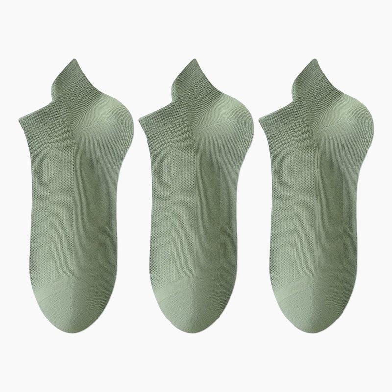 Anti-Geruchs-Socken für Herren, atmungsaktiv, niedrig geschnitten