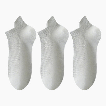 Anti-Geruchs-Socken für Herren, atmungsaktiv, niedrig geschnitten