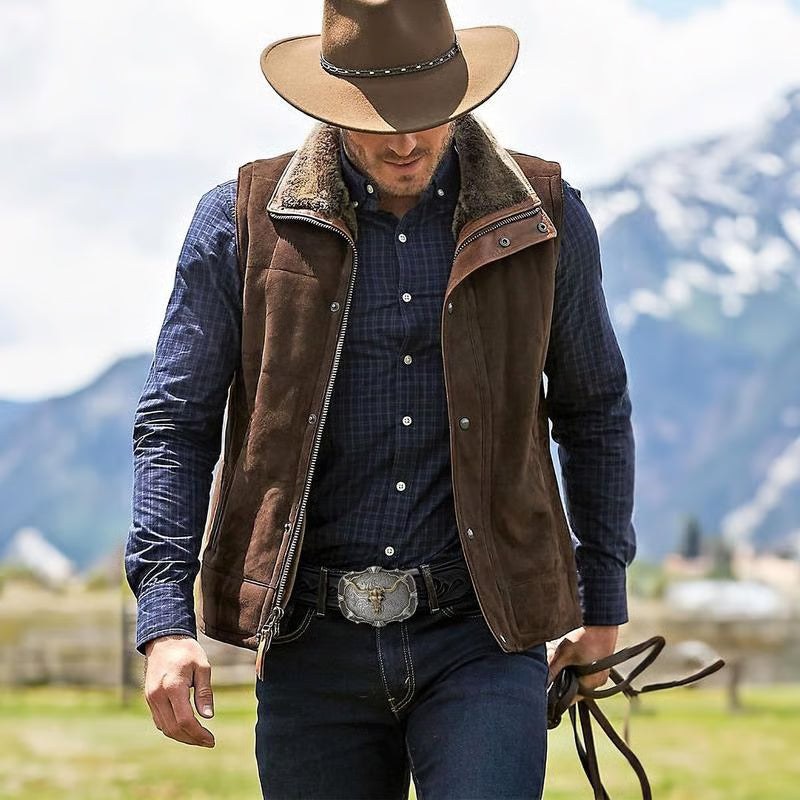 📢📢50%Rabatt!!!🎉✨Herren-Gürtel aus geprägtem Leder im Retro