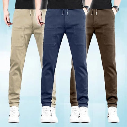 👖Letzter Tag 60% Rabatt!🏆MultiPants – Hochelastische, strapazierfähige Cargohose mit vielen Taschen3